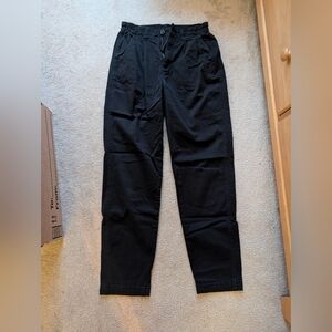 American Eagle Outfitters Black Super Stretch Straight-Leg Women's Pants